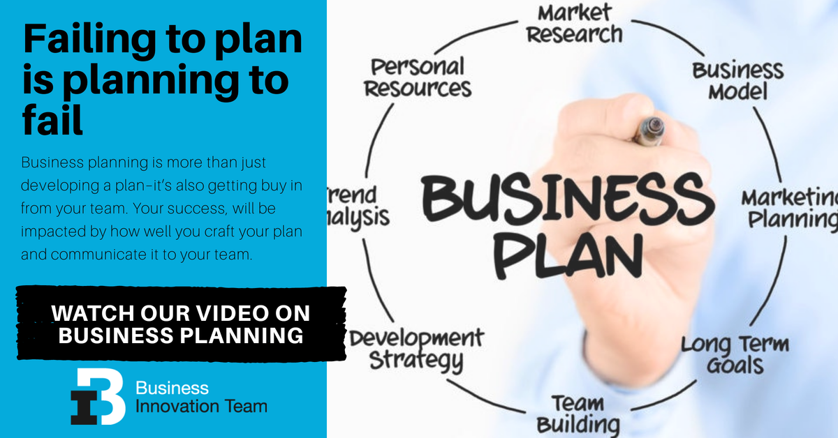 business planning in a sentence